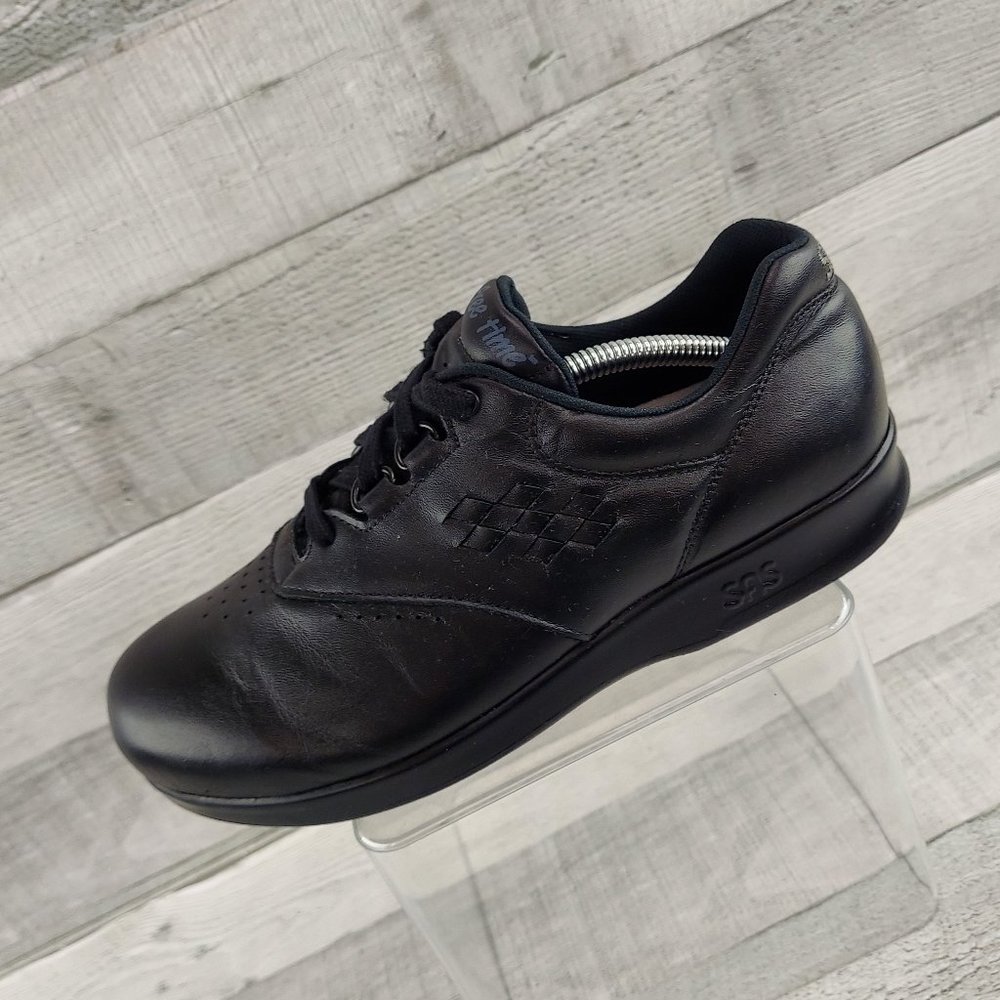 SAS Shoes Womens 7.5 Wide Free Time Leather Oxford Sneaker Comfort